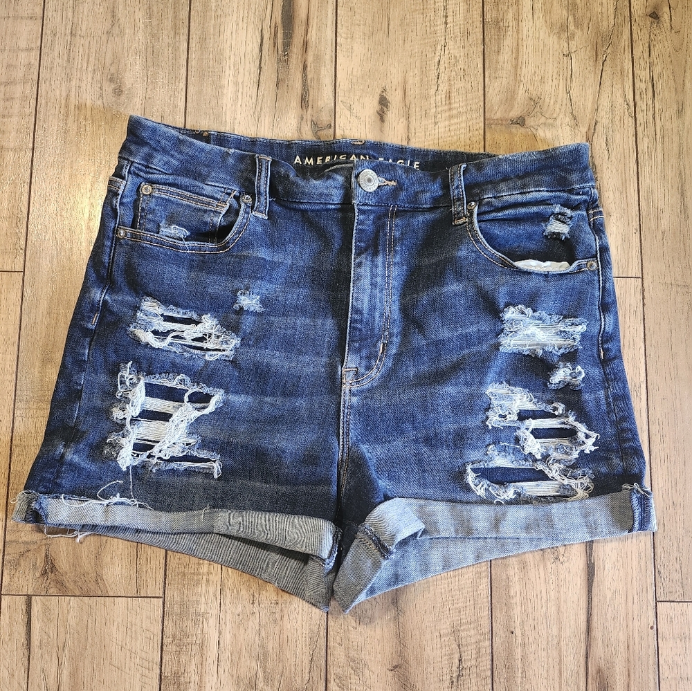 American Eagle Curvy High Rise Shorts